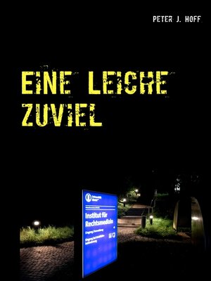 cover image of Eine Leiche zuviel